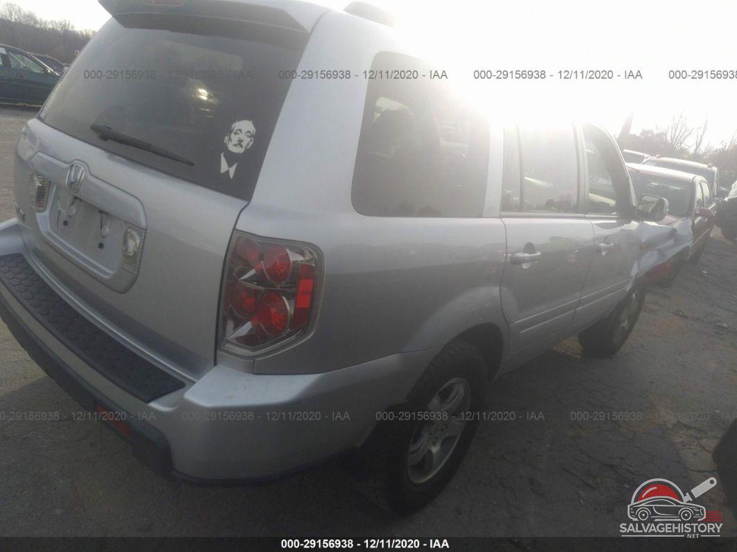 5FNYF28578B000958 2008 HONDA PILOT photo no. 4