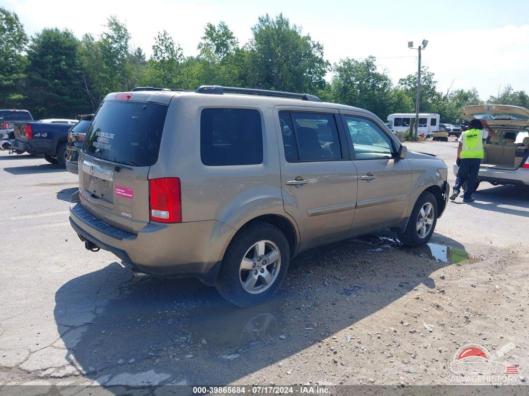 5FNYF4H58AB039625 2010 HONDA PILOT photo no. 4