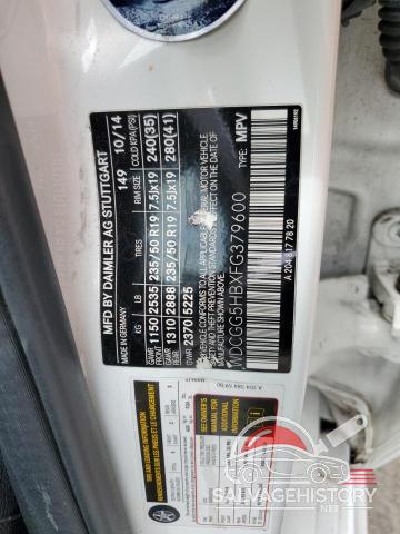 WDCGG5HBXFG379600 2015 MERCEDES-BENZ GLK-CLASS photo no. 13