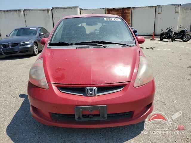 JHMGD38428S024861 2008 HONDA FIT photo no. 5