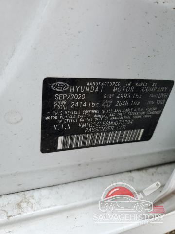 KMTG34LE8MU073394 2021 GENESIS G70 photo no. 12