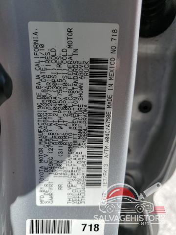3TMJU4GN9BM116475 2011 TOYOTA TACOMA photo no. 12