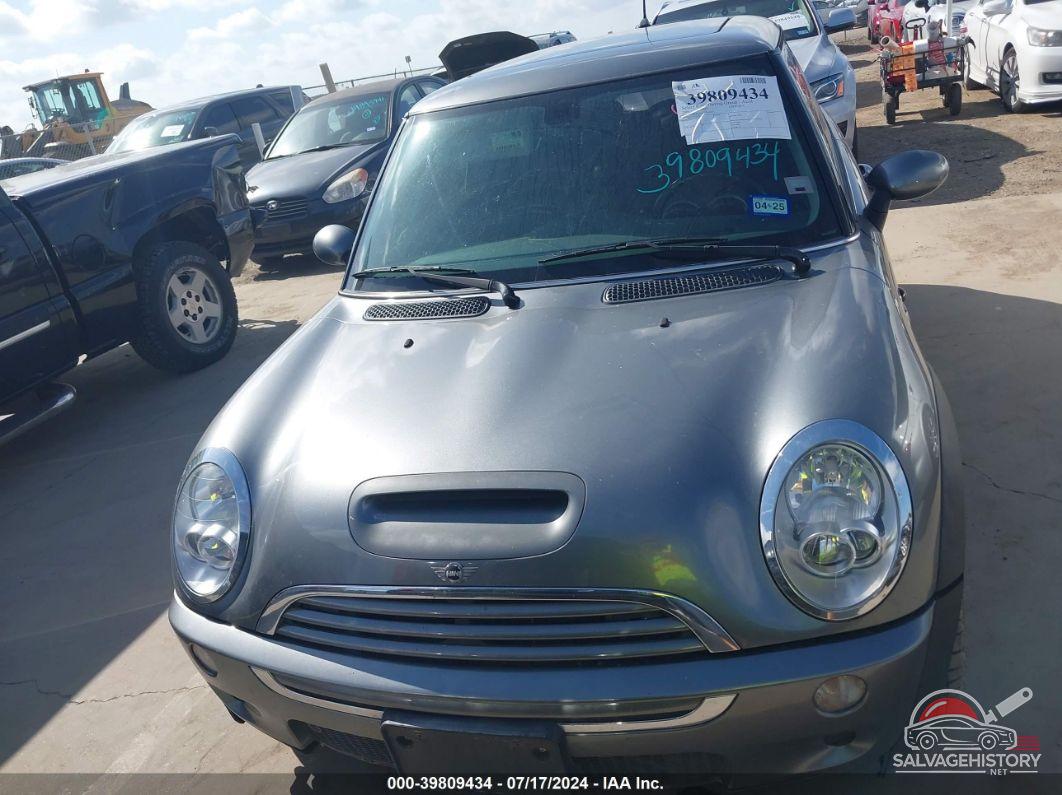WMWRE33465TG95535 2005 MINI COOPER S photo no. 6