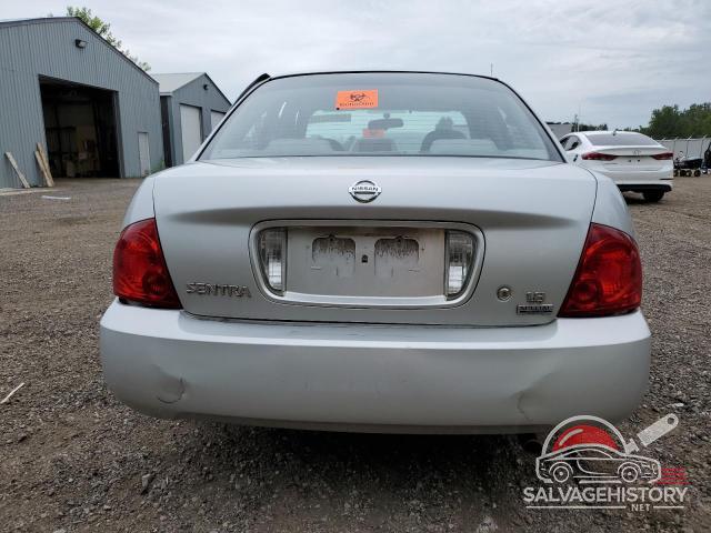 3N1CB51D86L490658 2006 NISSAN SENTRA photo no. 6
