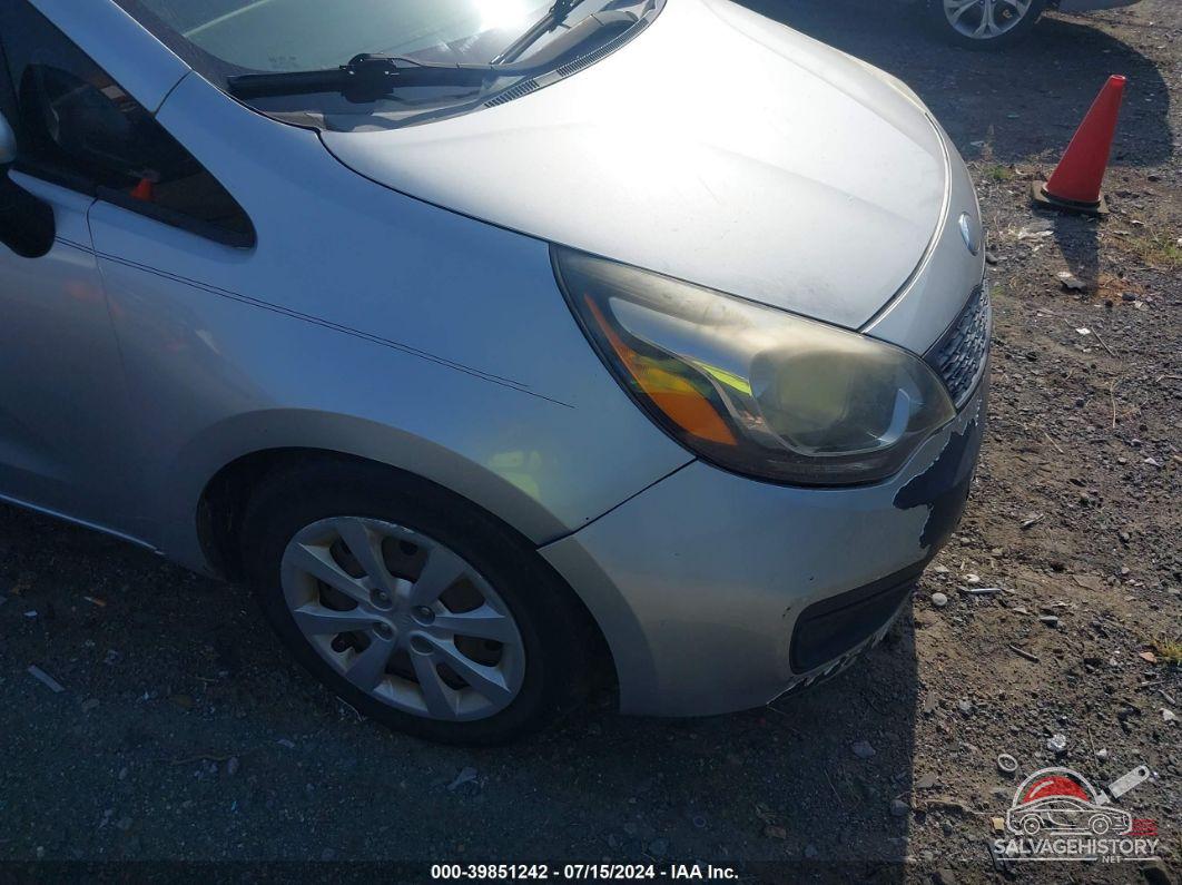 KNADM4A34E6332742 2014 KIA RIO photo no. 6