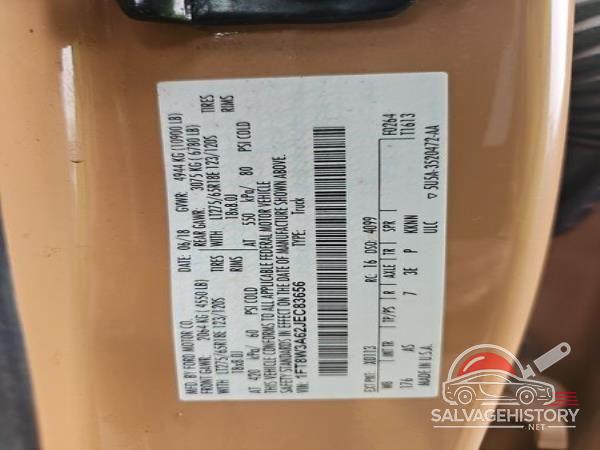 1FT8W3A62JEC83656 2018 FORD F-350 photo no. 7