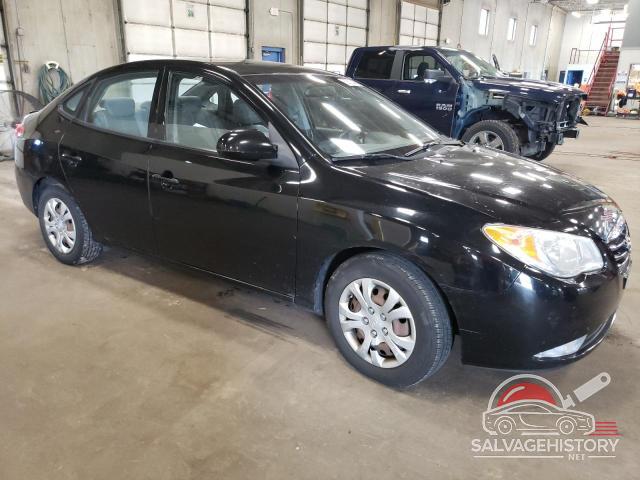 KMHDU4AD7AU976202 2010 HYUNDAI ELANTRA photo no. 4