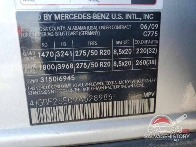 4JGBF25E09A528986 2009 MERCEDES-BENZ GL-CLASS photo no. 14