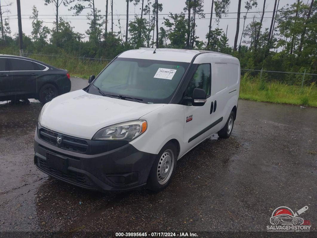 ZFBERFAT4F6A43968 2015 RAM PROMASTER CITY photo no. 2