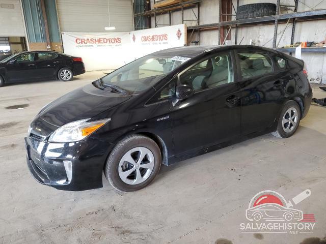 JTDKN3DU8E1793378 2014 TOYOTA PRIUS photo no. 2