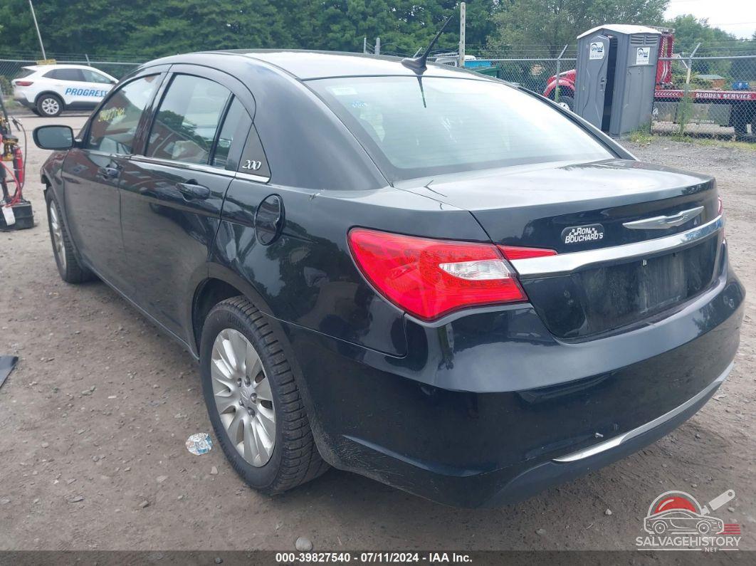 1C3CCBAB5CN117343 2012 CHRYSLER 200 photo no. 3