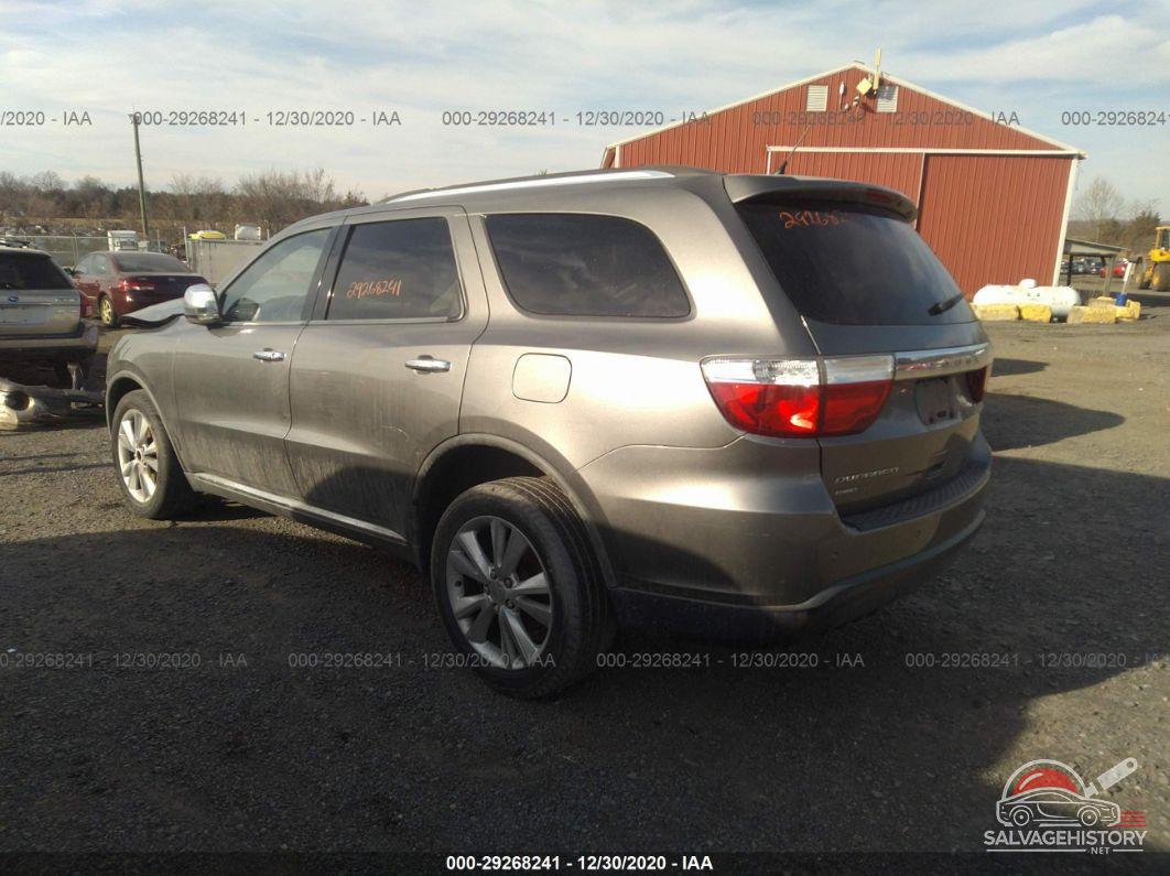 1D4RE4GGXBC733986 2011 DODGE DURANGO photo no. 3