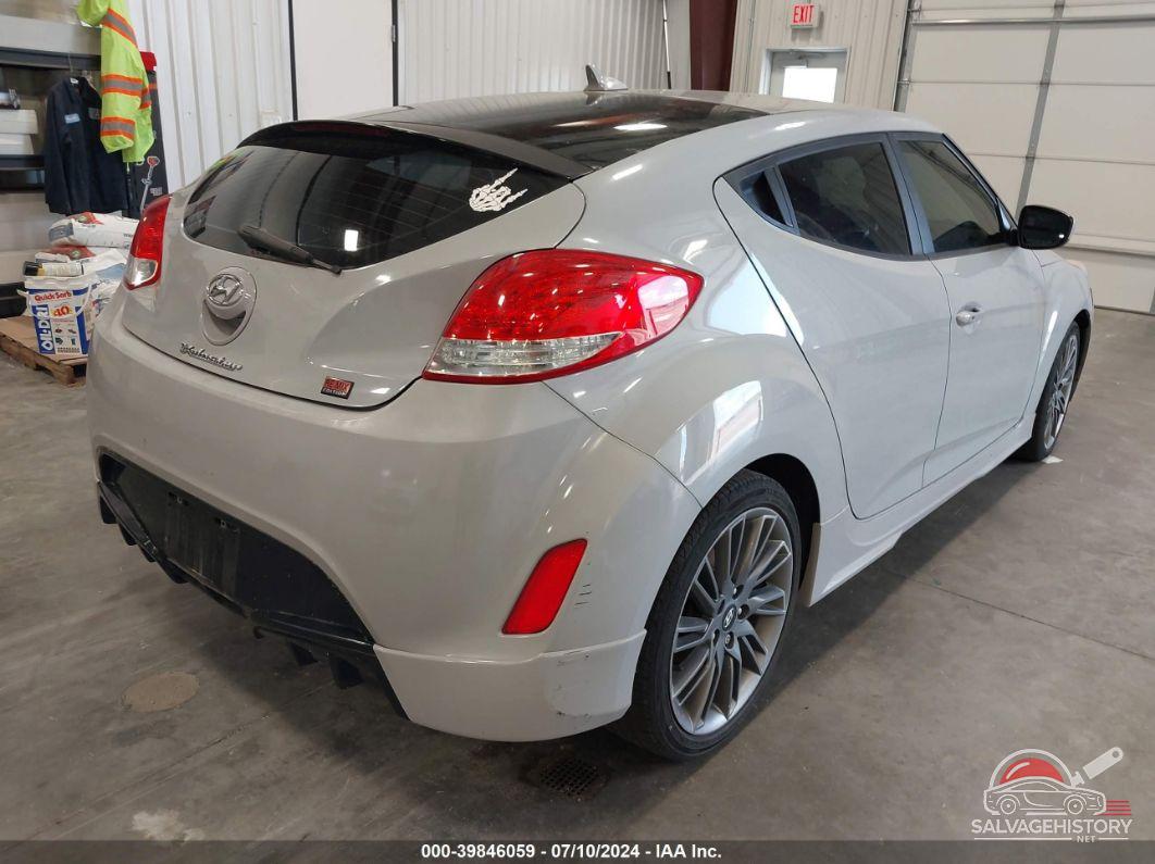 KMHTC6AD5DU129838 2013 HYUNDAI VELOSTER photo no. 4