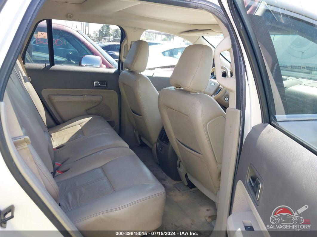 2FMDK4KC0ABA75982 2010 FORD EDGE photo no. 8