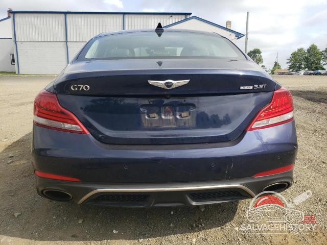 KMTG34LE8KU012611 2019 GENESIS G70 photo no. 6