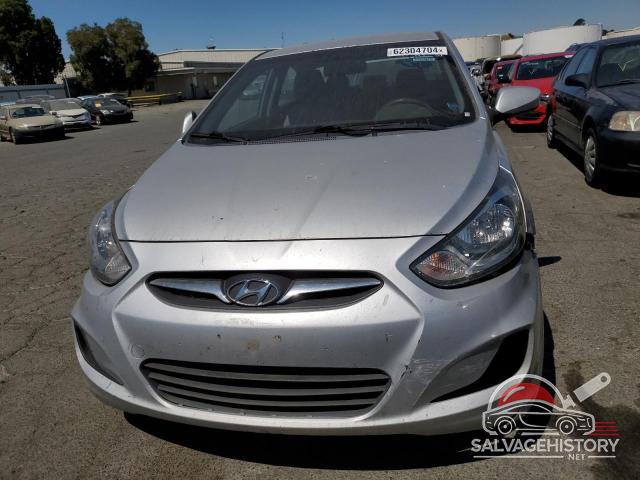 KMHCT4AE9DU453128 2013 HYUNDAI ACCENT photo no. 5