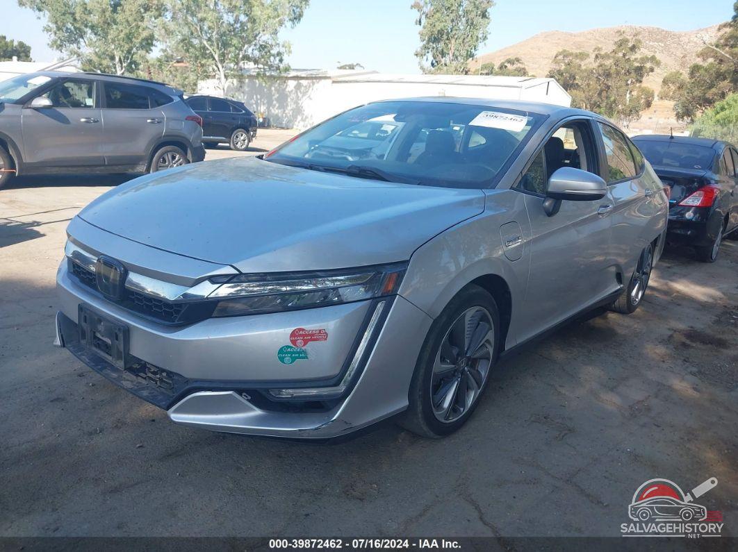 JHMZC5F16JC000529 2018 HONDA CLARITY PLUG-IN HYBRID photo no. 2