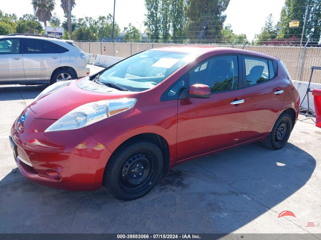 1N4AZ0CP7FC301641 2015 NISSAN LEAF photo no. 2