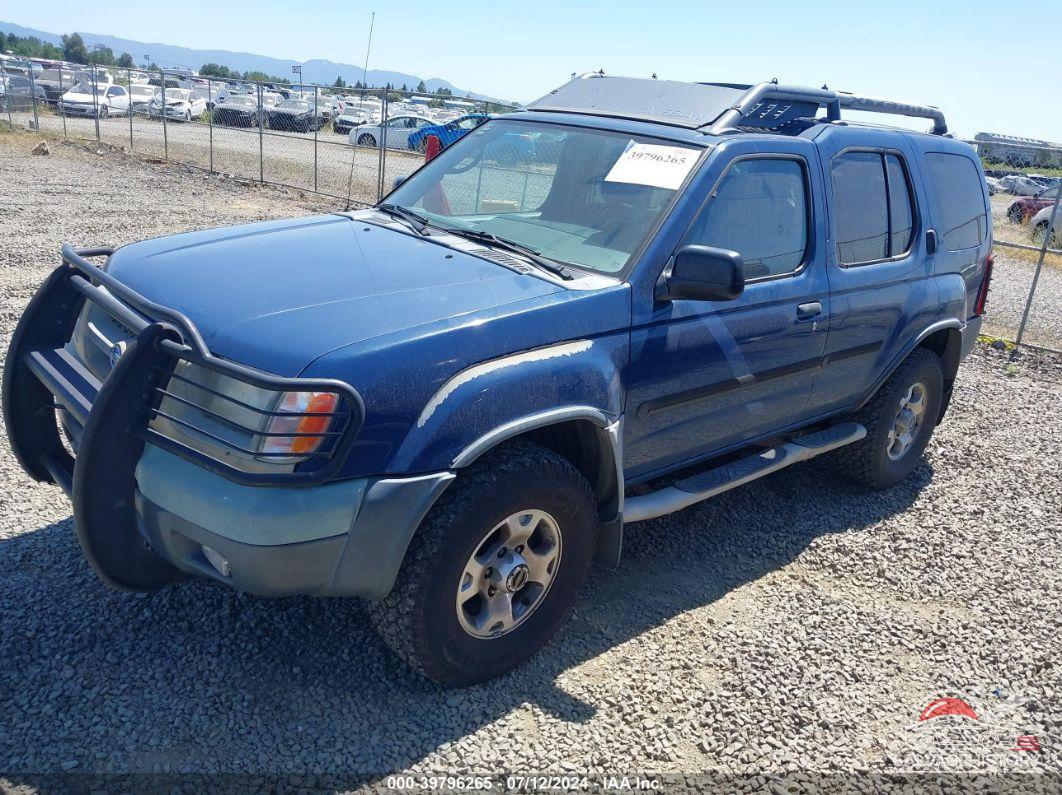 5N1ED28Y81C544757 2001 NISSAN XTERRA photo no. 2