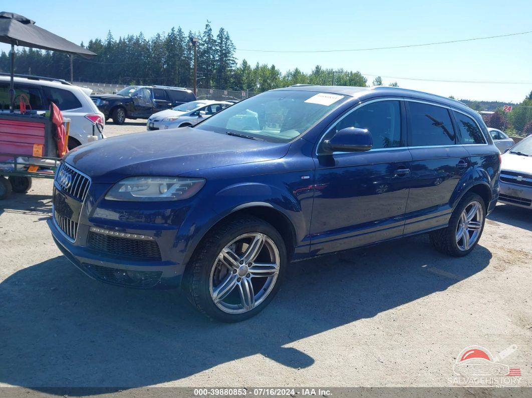 WA1MMBFE2AD005516 2010 AUDI Q7 photo no. 2