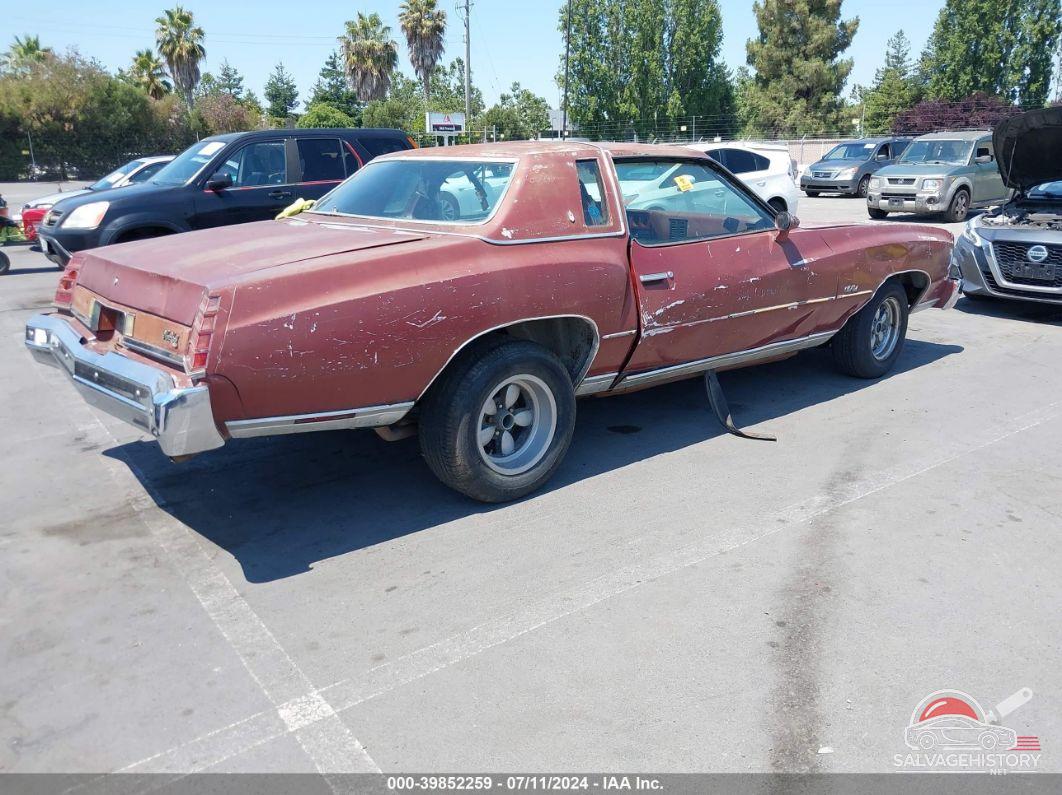 1H57H5Z421892 1975 CHEVROLET MONTE CARLO photo no. 4