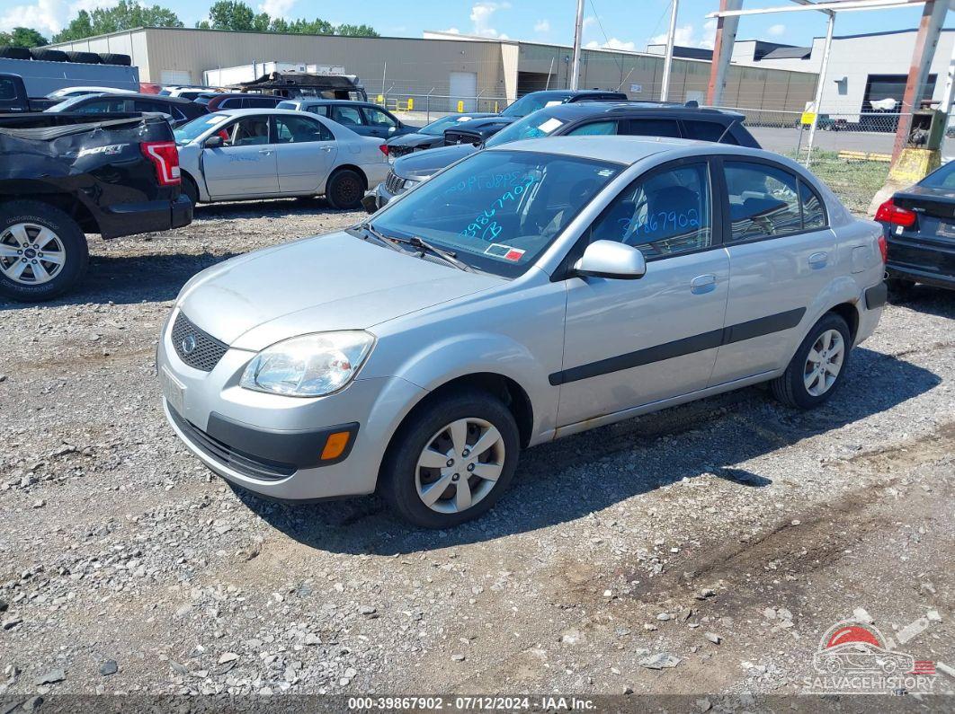 KNADE223896465025 2009 KIA RIO photo no. 2