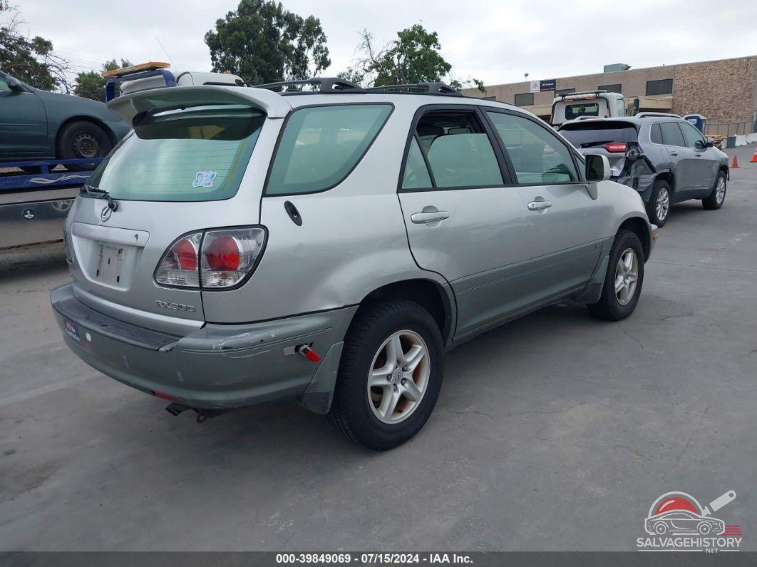 JTJHF10U710181896 2001 LEXUS RX 300 photo no. 4