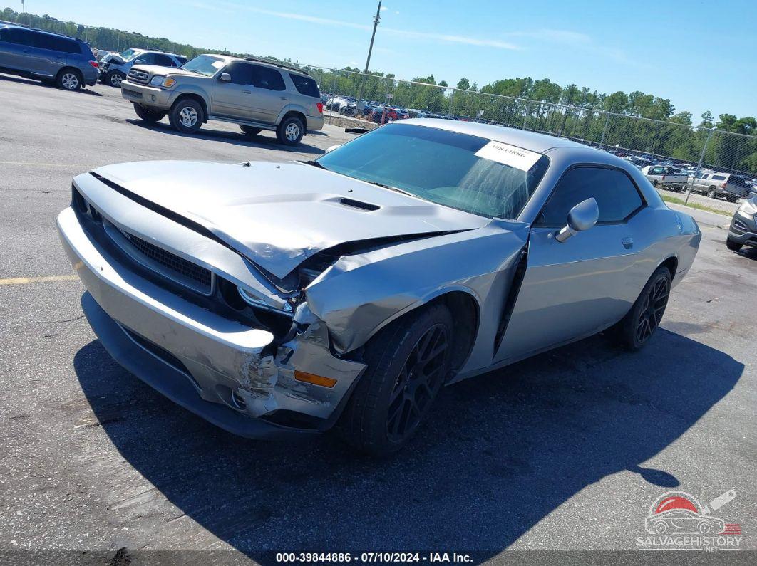 2C3CDYAG6EH209777 2014 DODGE CHALLENGER photo no. 2