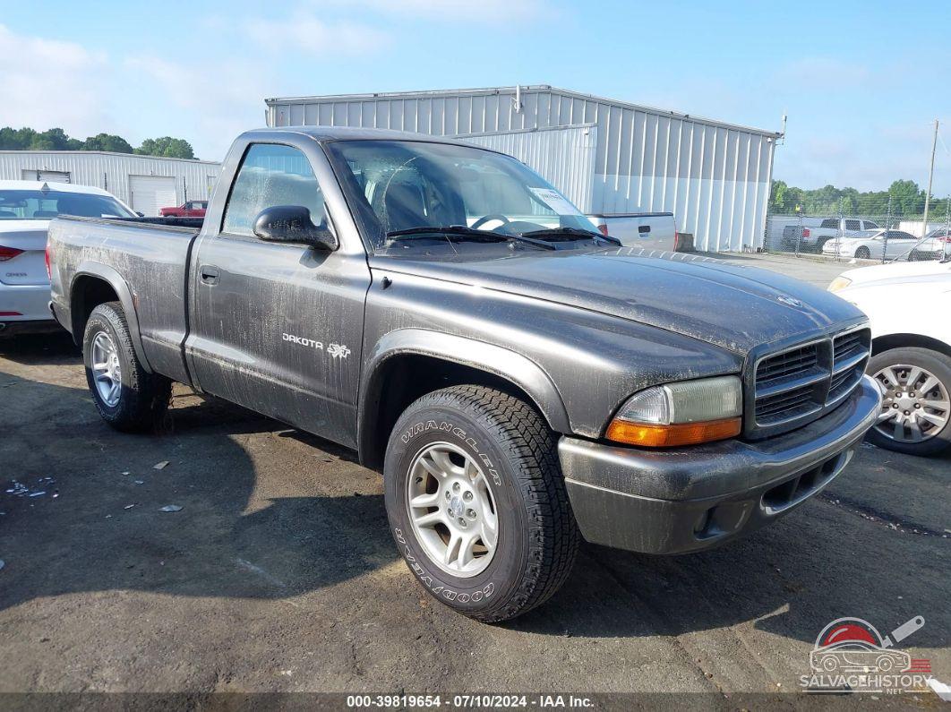 1B7FL16XX2S655642 2002 DODGE DAKOTA photo no. 19