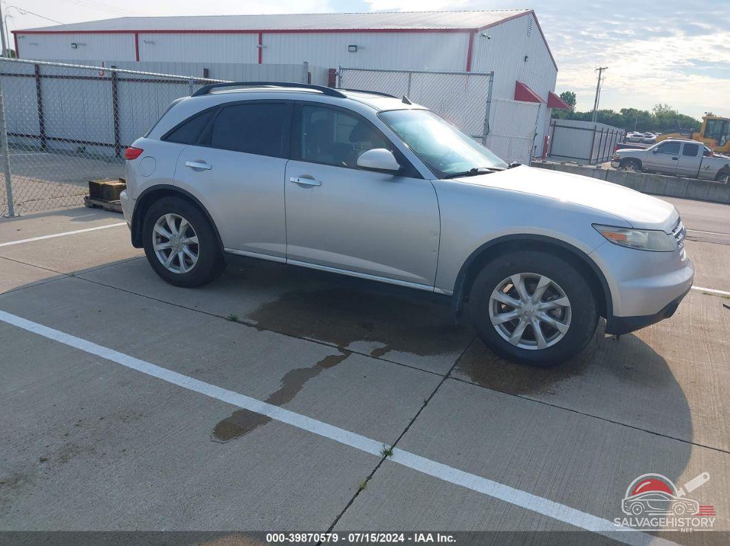 JNRAS08WX6X203484 2006 INFINITI FX35 photo no. 4
