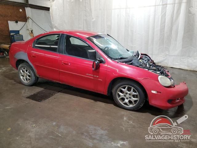 1B3ES46C01D226530 2001 DODGE NEON photo no. 4