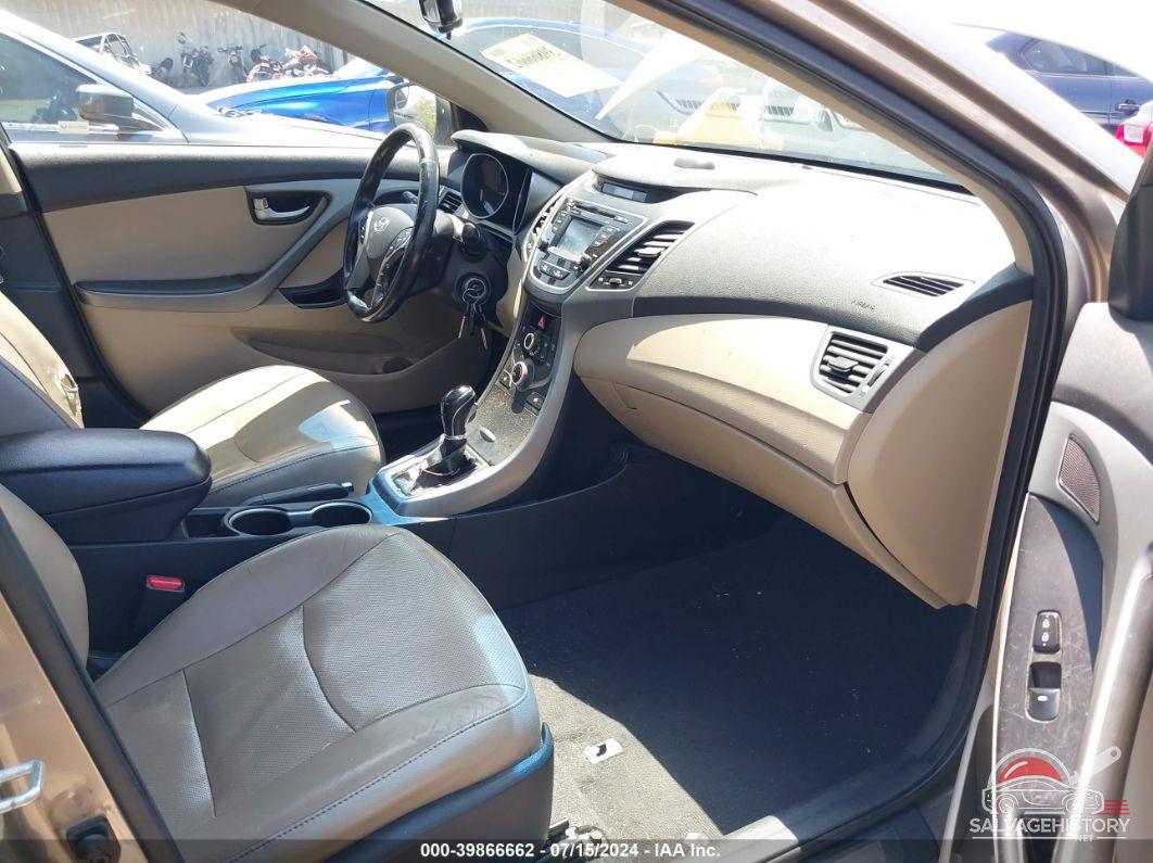 5NPDH4AE3EH465877 2014 HYUNDAI ELANTRA photo no. 5