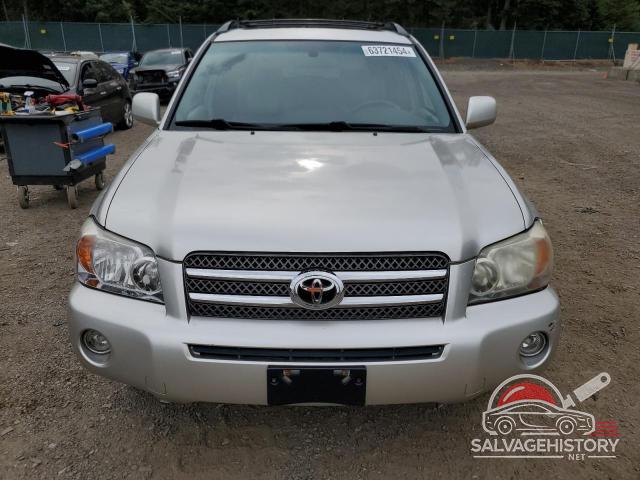 JTEEW21A160013254 2006 TOYOTA HIGHLANDER photo no. 5