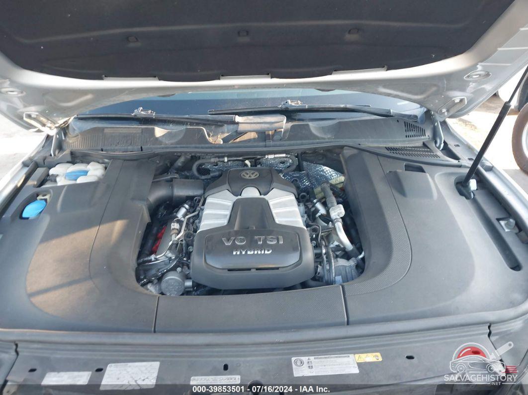 WVGFG9BP3CD003973 2012 VOLKSWAGEN TOUAREG HYBRID photo no. 10