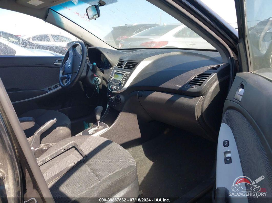 KMHCT5AE2DU071206 2013 HYUNDAI ACCENT photo no. 5