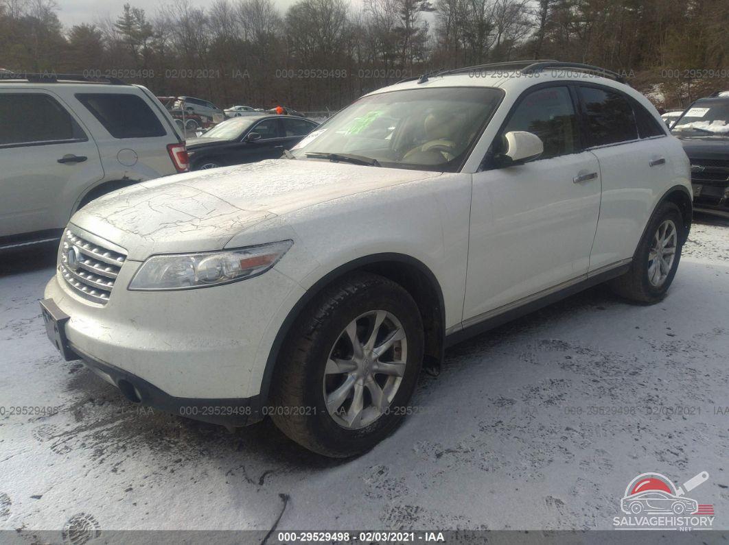 JNRAS08W17X204685 2007 INFINITI FX35 photo no. 2