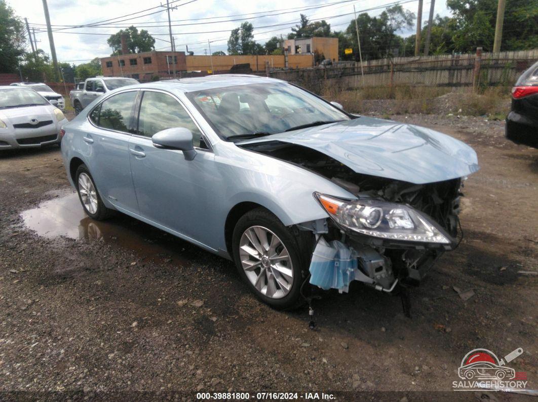 JTHBW1GG5D2009088 2013 LEXUS ES 300H photo no. 1