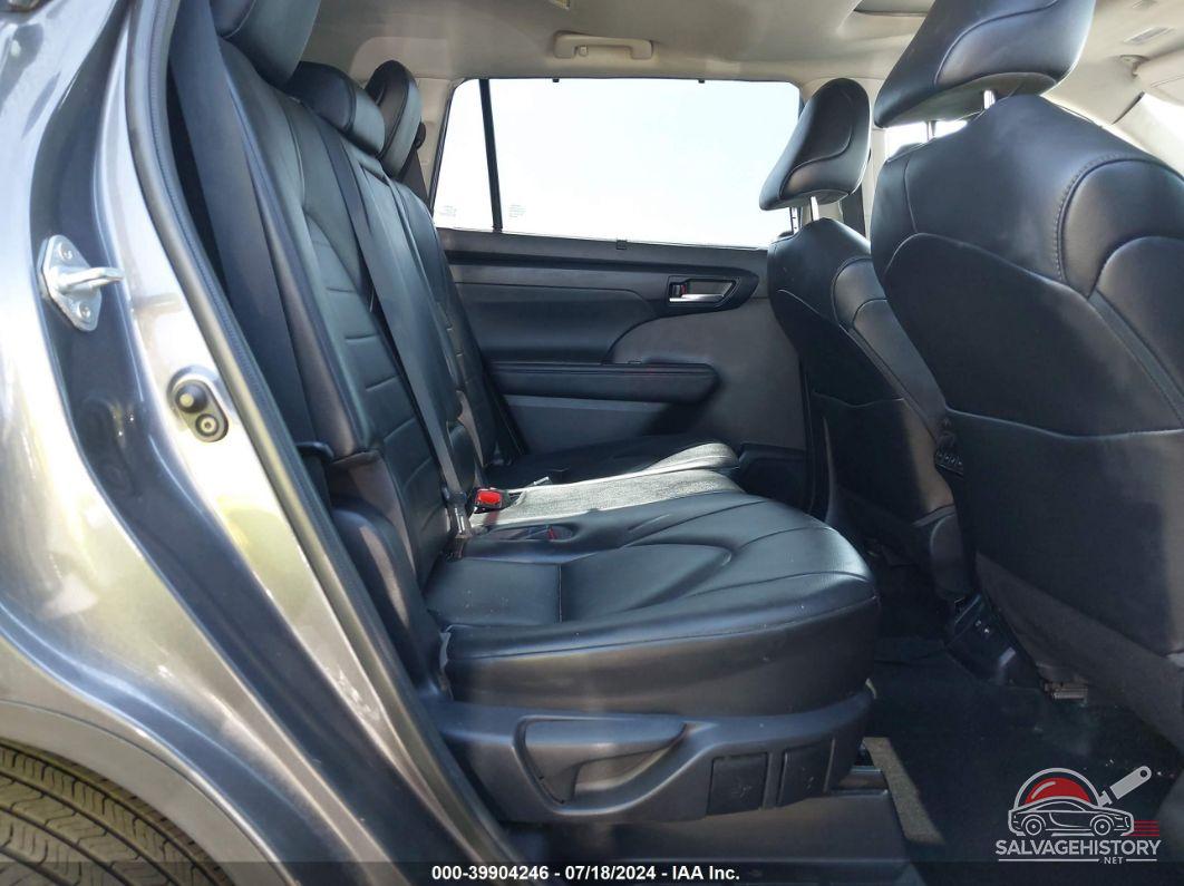 5TDHZRAH6MS527724 2021 TOYOTA HIGHLANDER photo no. 8