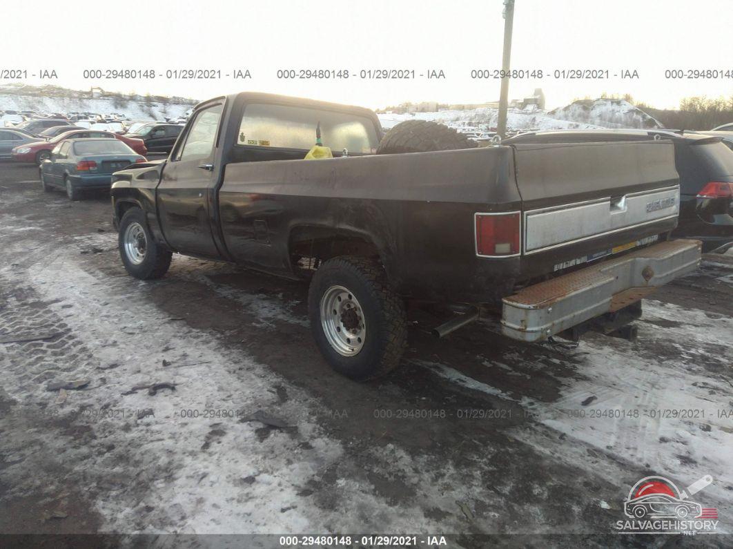CKM24A1144829 1980 CHEV K20 FLEETSIDE 4WD photo no. 3