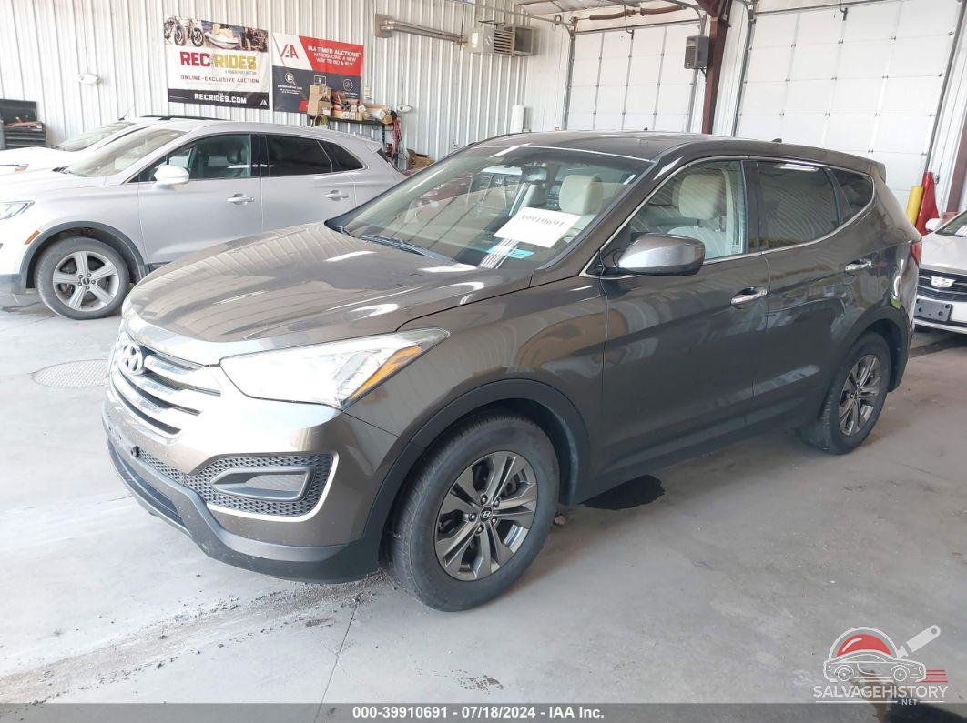 5XYZTDLB9EG161791 2014 HYUNDAI SANTA FE SPORT photo no. 2