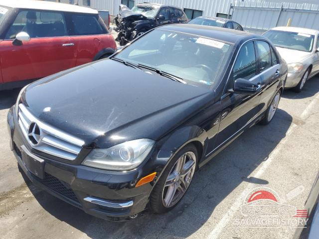 WDDGF8AB3DG120826 2013 MERCEDES-BENZ C-CLASS photo no. 1