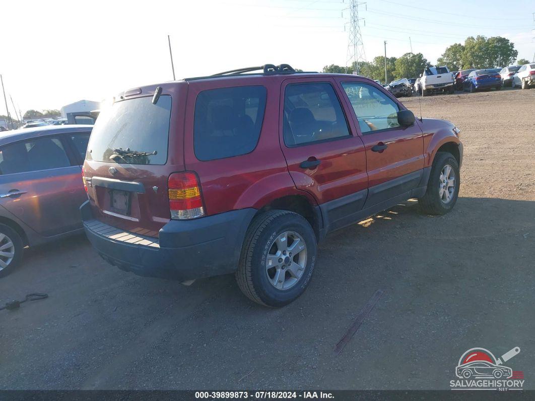 1FMCU03167KB69973 2007 FORD ESCAPE photo no. 4