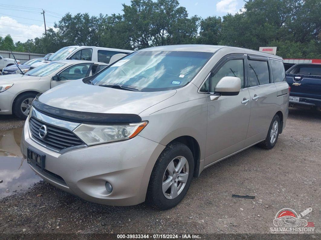 JN8AE2KP4D9067153 2013 NISSAN QUEST photo no. 2