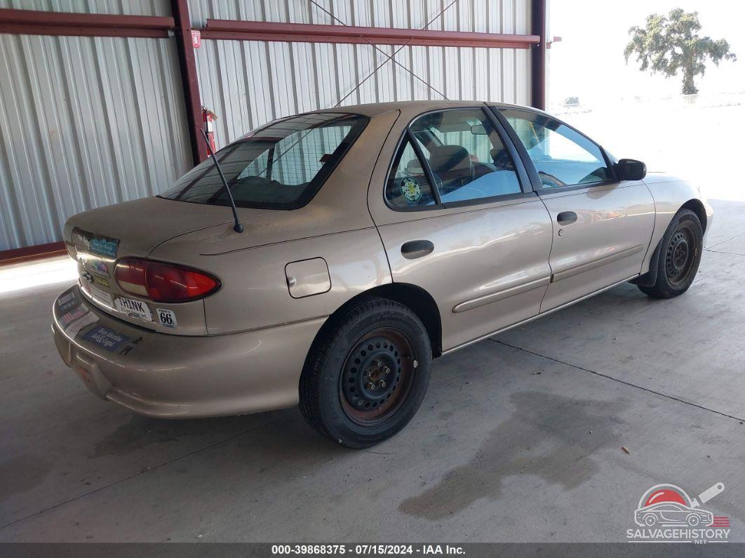 1G1JC5247X7238589 1999 CHEVROLET CAVALIER photo no. 4