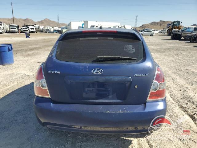 KMHCN36C37U041075 2007 HYUNDAI ACCENT photo no. 6