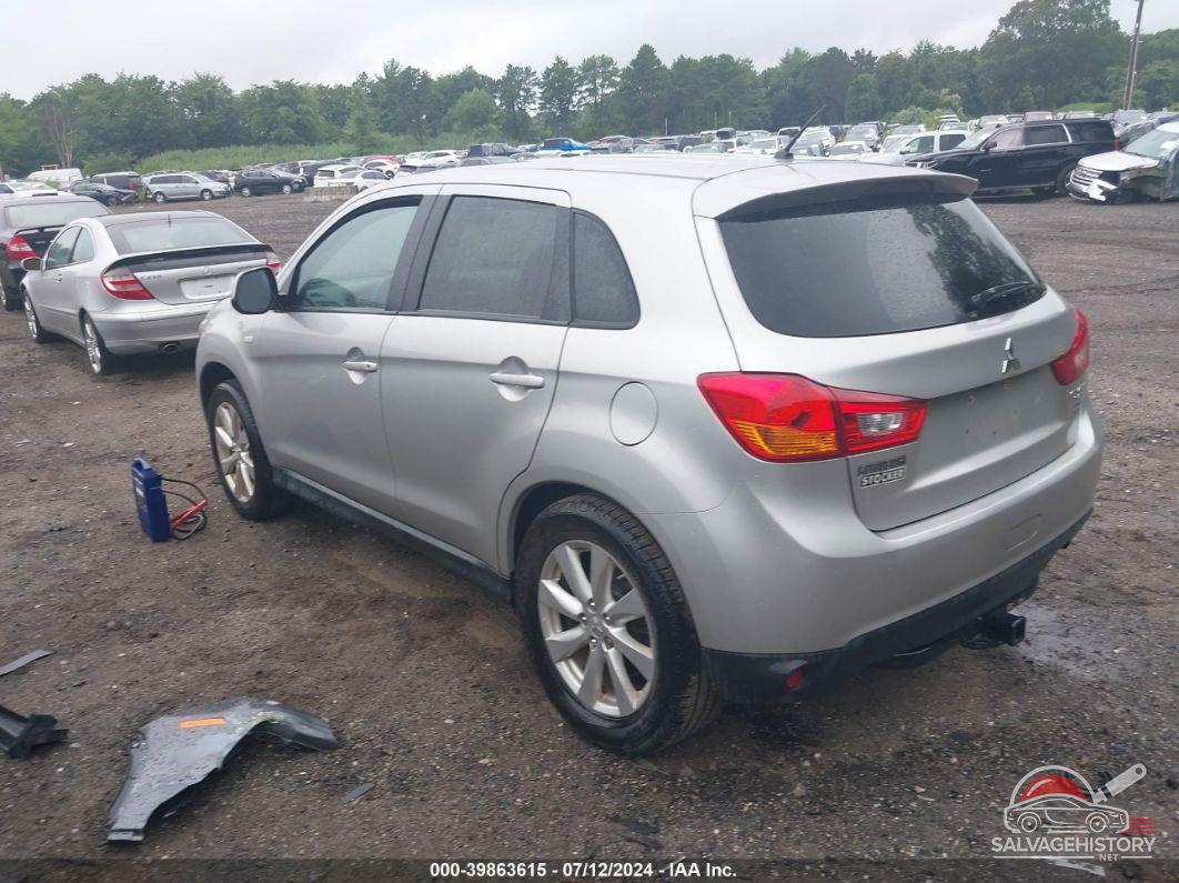 4A4AR3AU5EE024570 2014 MITSUBISHI OUTLANDER SPORT photo no. 3