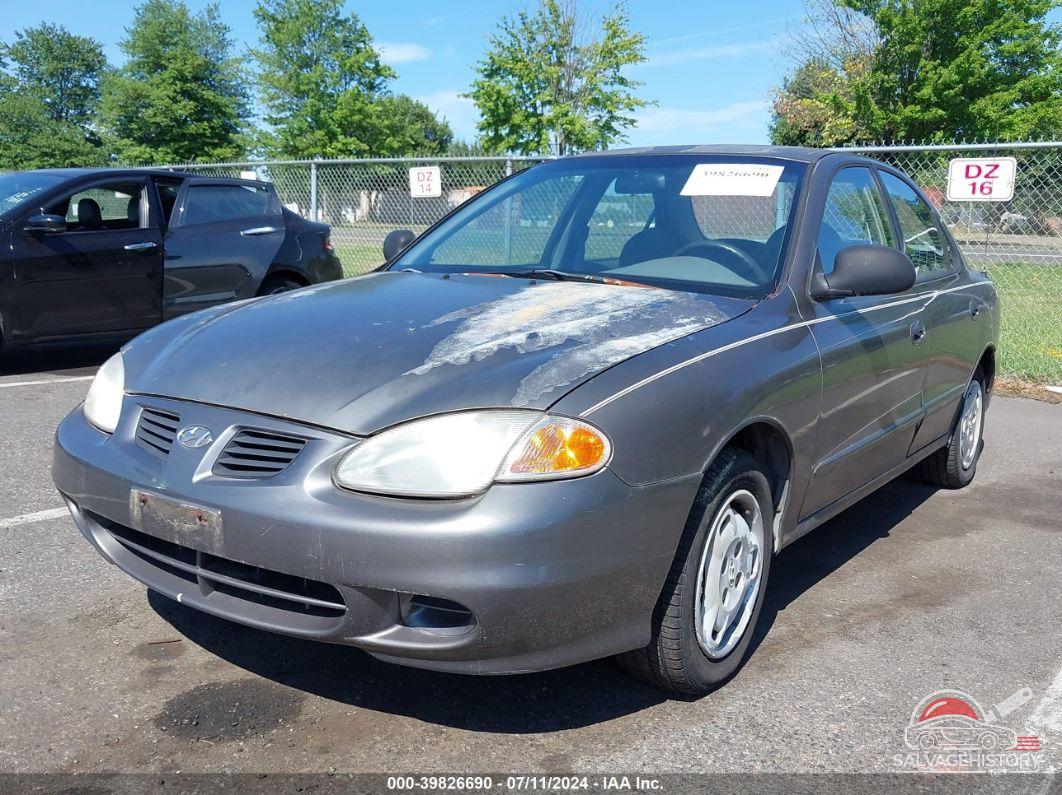 KMHJF25F4XU777727 1999 HYUNDAI ELANTRA photo no. 2
