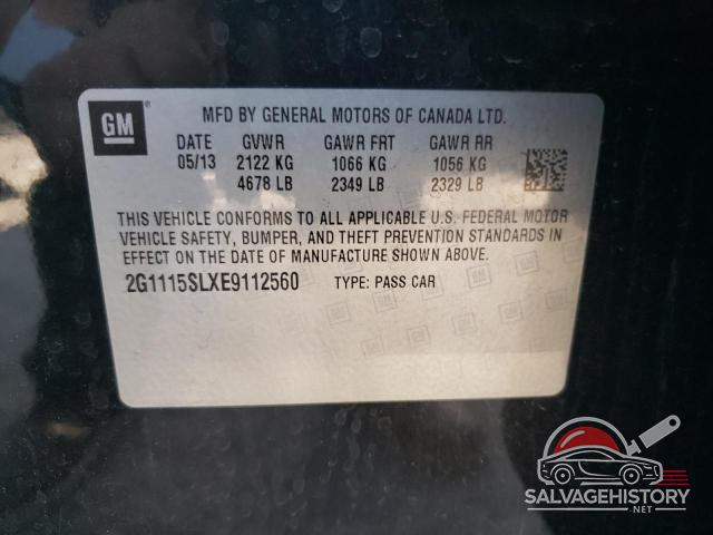 2G1115SLXE9112560 2014 CHEVROLET IMPALA photo no. 12