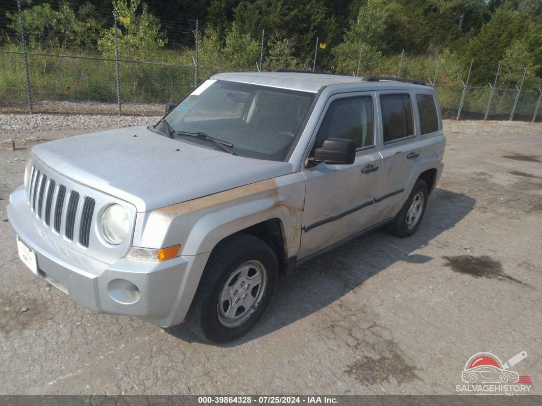 1J4FF28B19D205725 2009 JEEP PATRIOT photo no. 2