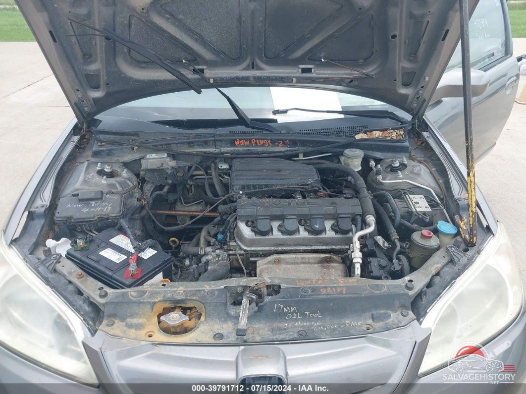 1HGEM22955L020768 2005 HONDA CIVIC photo no. 10